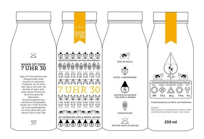 牛奶包装设计欣赏 艺术与功能的美学融合